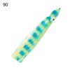 Set da 5 pezzi 9 cm Esche finte luminose morbide a forma di polpo Attrezzatura da pesca