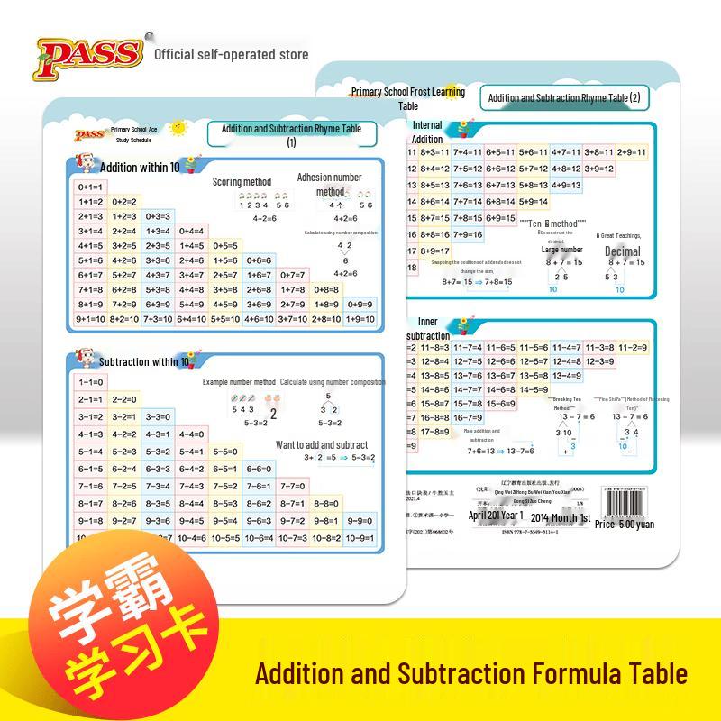 Xueba Primary School Study Cards (New Standard Edition)