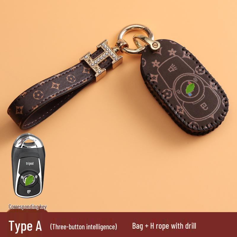 21 Buick Key Cover: New Excelle, Encore, Verano XT, LaCrosse, Regal - Stylish Women's Car Key Case