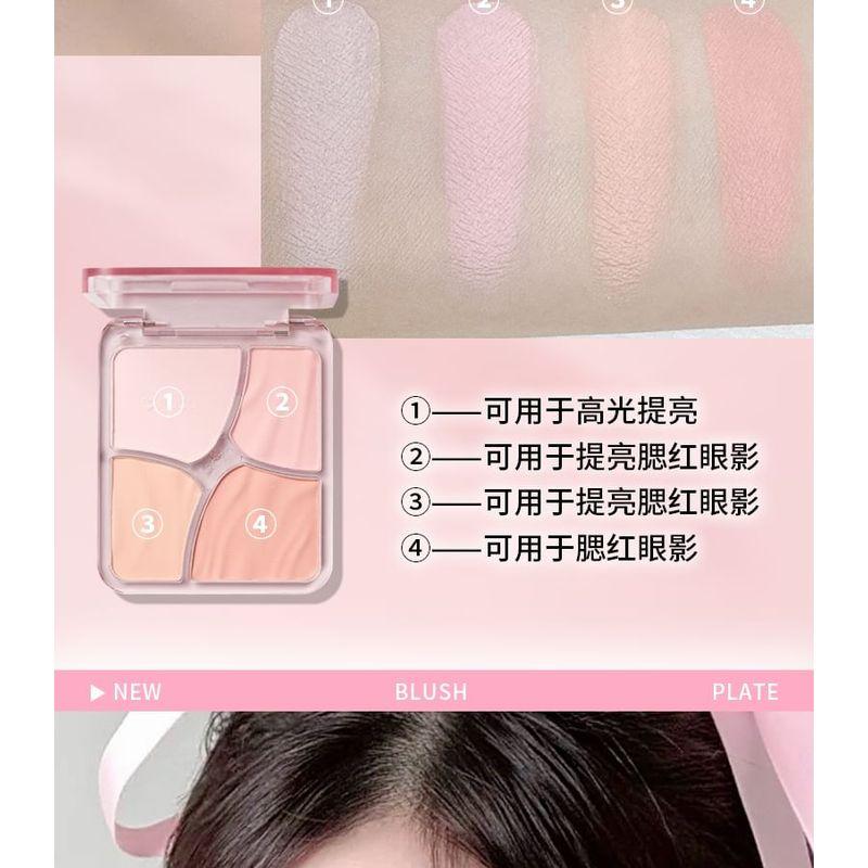 ROZO - Angel Quad Blush Palette - 2 Types