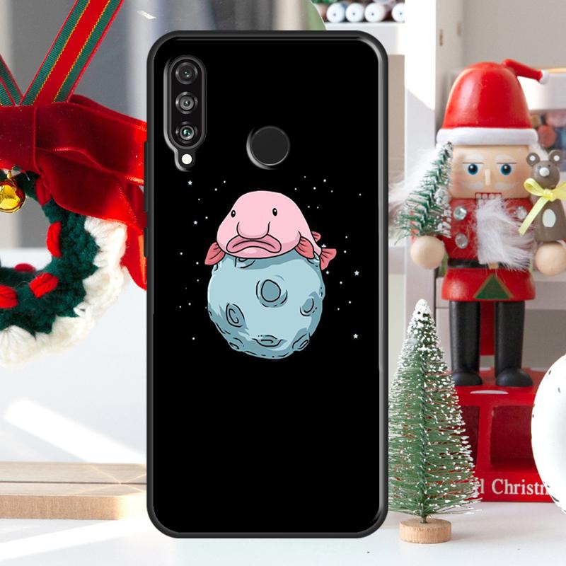 Blobfish For Huawei Nova 5T 9 10 SE 7i 8i 11i 12i Y73 Y72 Y61 Y91 Y60 Y70 Y90 P20 P40 P30 Lite Case