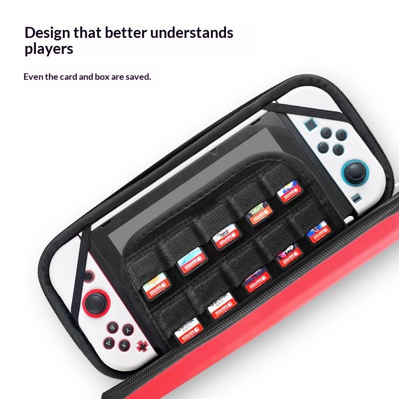 Travel Carrying Protective Case For Oled Ns Console Eva Hard Shell Storage Bag Pouch For Switch 2 Accessories