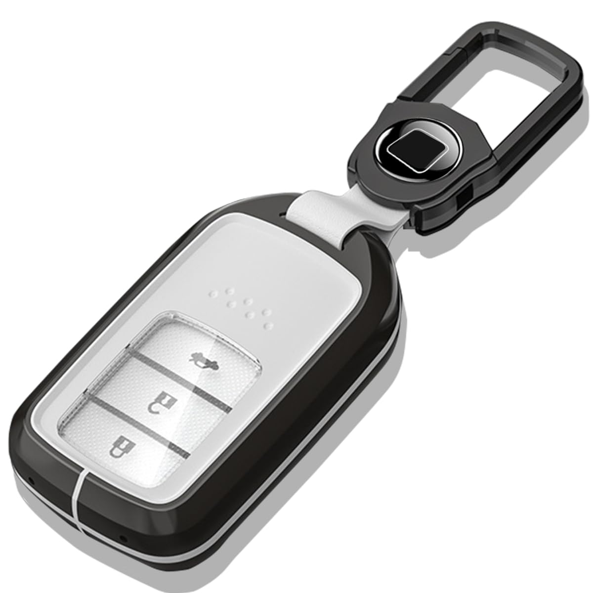 

Honda Key Case for New Civic Type Accord Custom Zinc Metal Smart Key Key Key Cover [PELKERDR] Freed, Odyssey, Stepwgn, Fit, S660, CR-Z, Vezel, CR-V,