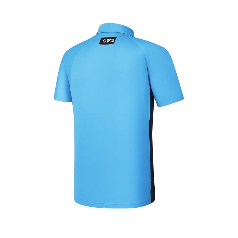 

New FILA Polo Shirt Men s Sunny Mountain Blue A11M435141FBU 180/100A/XL