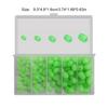 100Pcs Beads Glow Round Casting Baits Green Cylindrical Luminous Bait Tackle Fittings Tools Supplies Pool River