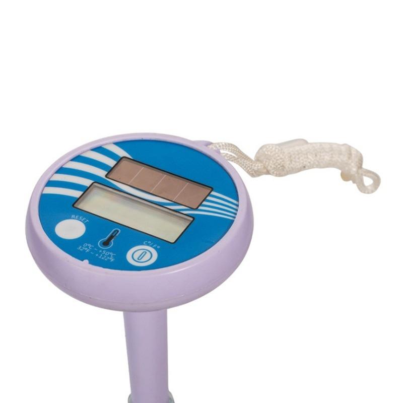 Swimming Pool Thermometer Solar Floating Bathroom Pool Thermometer