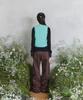 Tansanmageunesyum Songi Songi X Carbonated Cotton Wide Cargo Pants (Brown)