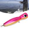 Big Popper Lure Attractive Color Reflective Design Basswood 18cm 120g Wooden Bait for Bass Tuna GT Trout