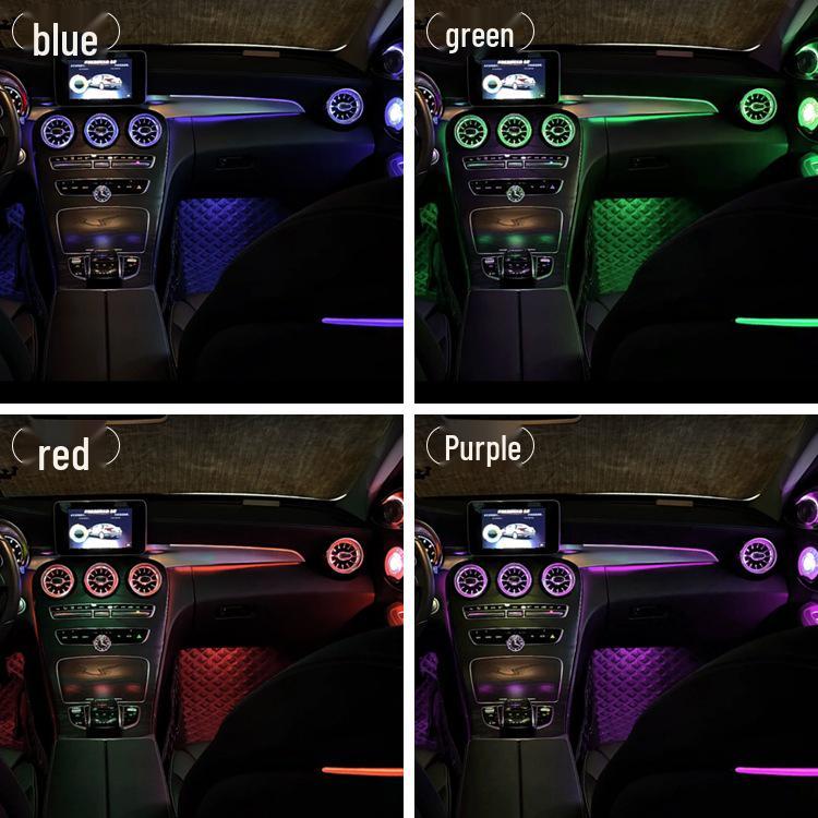 Mercedes-Benz C-Klasse/GLC Leuchtende Innenraumverkleidung & Ambientelicht Aufrüstkit