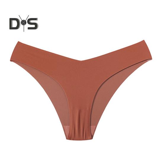 Women Thongs Cotton Crotch Seamless Women Underwear Female Low Rise Panties Breathable Comfort Solid Color Brief