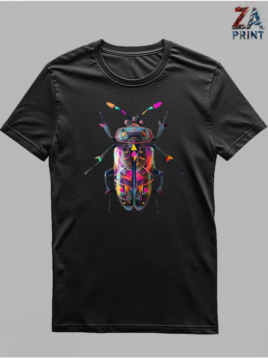 Beautiful print T-shirt 4XL