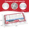 404pcs countersunk  Screws with Nose Screw Set M3 M4 M5 Screw and nut washers 304 Stainless Steel Cross countersunk  Scr
