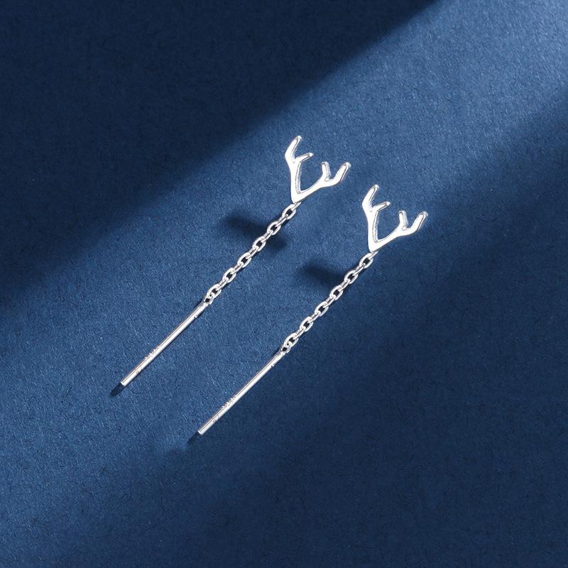 Europäische und Amerikanische Schwarze Tropfen Quaste Lange Ohrringe Neue Mode Party Luxus Accessoires Für Damen Temperament Schmuck