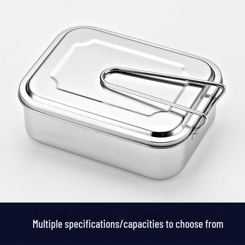 304 Stainless Steel Lunch Box with Lid