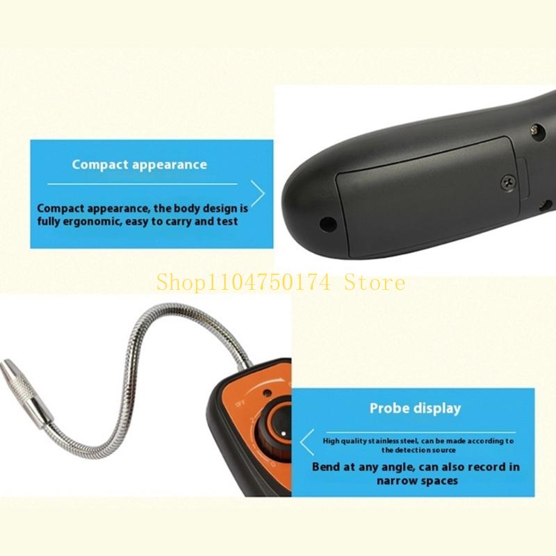 Professional Automotive HVAC Leak Detector For Halogen Refrigerants Maintenance top sale