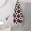 Playing Card Soft Face Towel Quick Dry Pool Bath Cotton Towels Breathable
