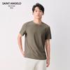 Baoxiniao Men's Casual Round Neck Short Sleeve T-Shirt
