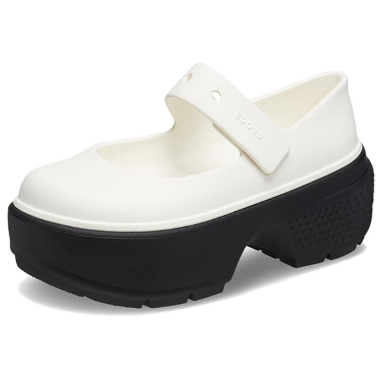 Crocs EVA Strap Sandals Women's Chalk