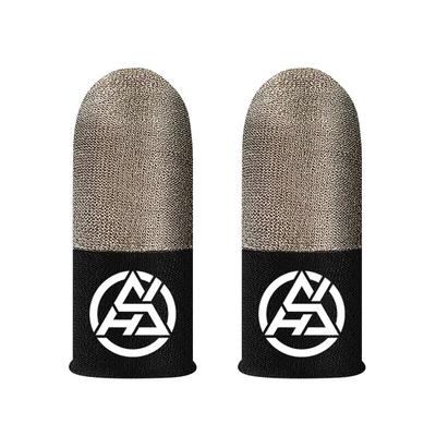 1/2 Pair Luminous Fingertips Breathable Game Finger Sleeve Finger Cots Cover Sensitive Mobile Touch Glove for PUBG Phone Games
