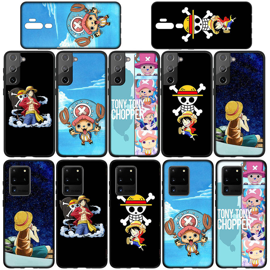 Puzdro na telefón pre Samsung Galaxy S25 S24 S23 iPhone 16 15 Xiaomi Redmi Note 14 13 12 16E 8 X 11 Pro Max XR OPPO Moto Poster Luffy One Piece Tony Chopper