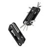 Portable Folding Hexagonal Spoke Wrench Space Saving Mountain Bike Screwdriver Tool for Bicycles Repair and Maintenance