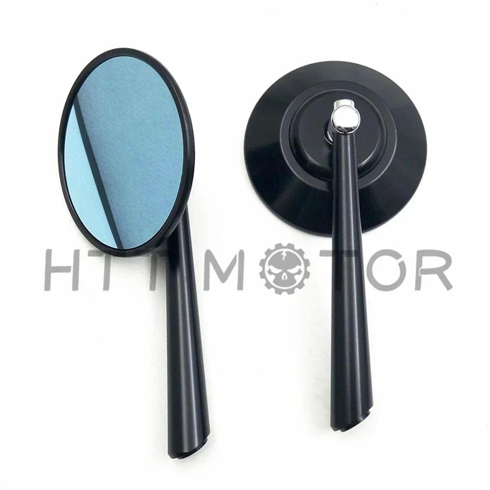 Motorcycle Round CNC Rearview Side Mirrors for Universal 10mm/8mm Steet Bike/Standard Bike/Sport Bike/Dirt SUZUKI YAMAHA BMW KTM