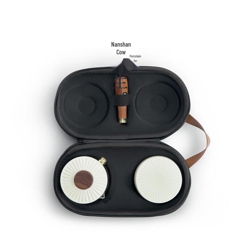 Portable Chinese Travel Tea Set (One Pot, Three Cups)