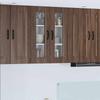 Dishwasher Front Panel Kalmar Brown Oak Effect 60 x 31 x 80 cm