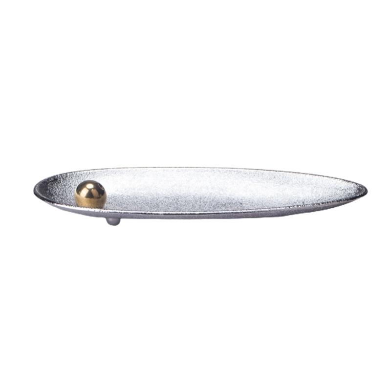 Japanese Alloy Incense Stick Holder Household Decor Ornament Accessory for Meditation Thinking Decoration Ornament
