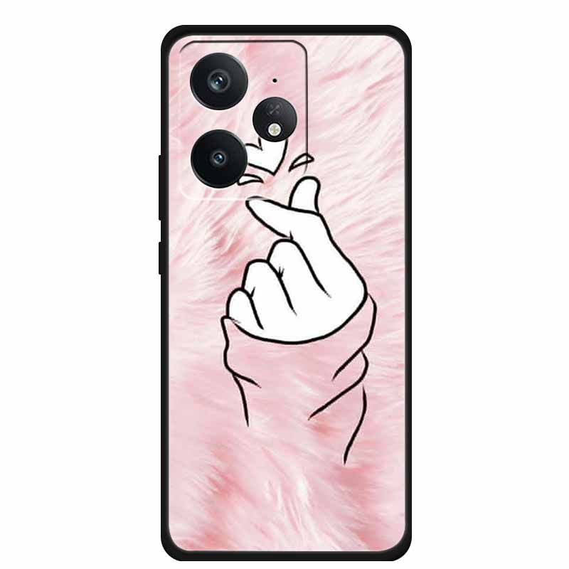 Phone Case For Realme Neo 7 Back Cover Case Shockproof Black Silicone Soft Funda For Realme Neo7 5G Case Coque Shockproof Capas
