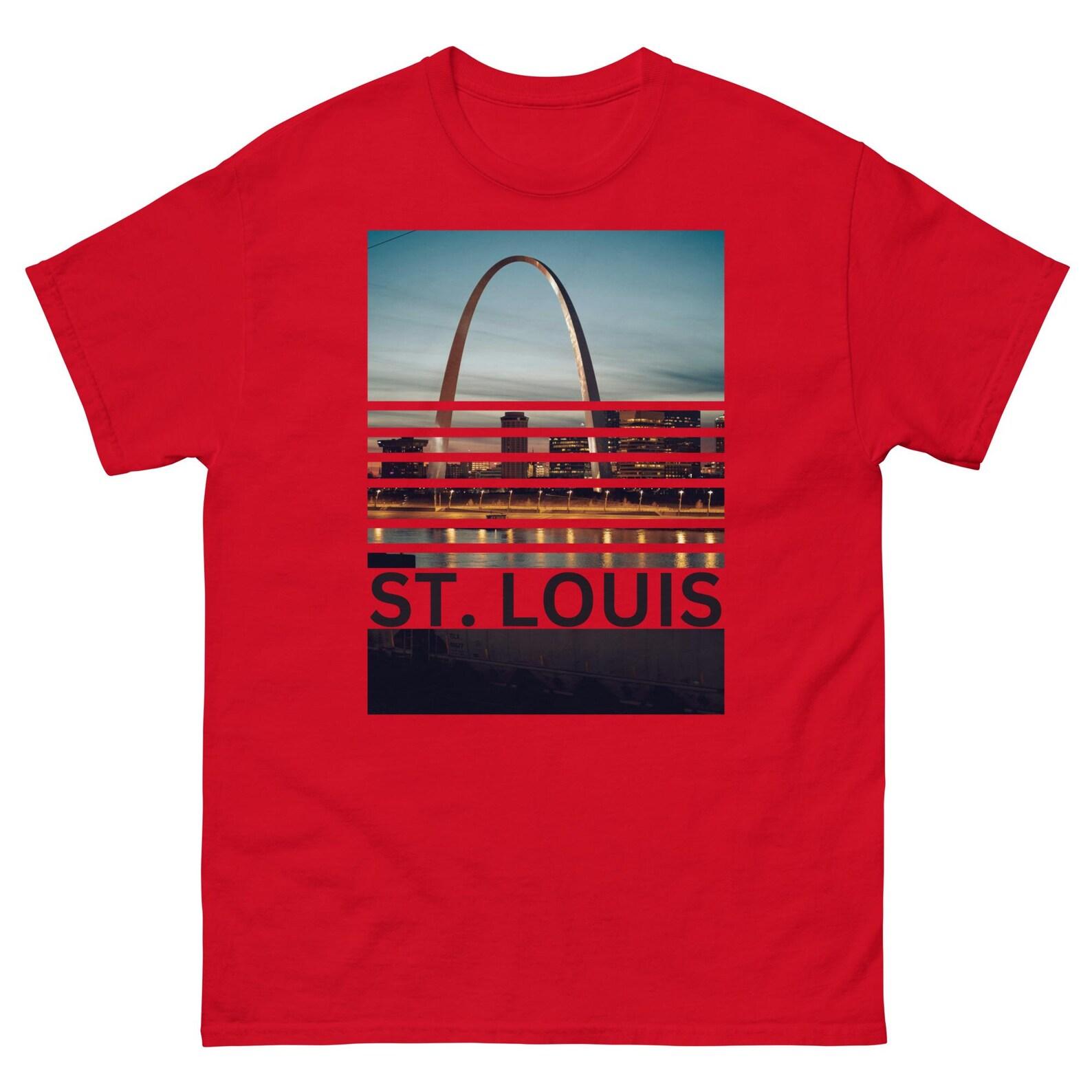 Stylish Unisex St. Louis Blinds Tee - Show Your Love for the Arch! Celebrate the Spirit of the Gateway City! (Black) 3XL