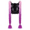 Motorcycle Helmet Dreadlock Braid Decor, 60cm Suction Cup for Delivery Riders