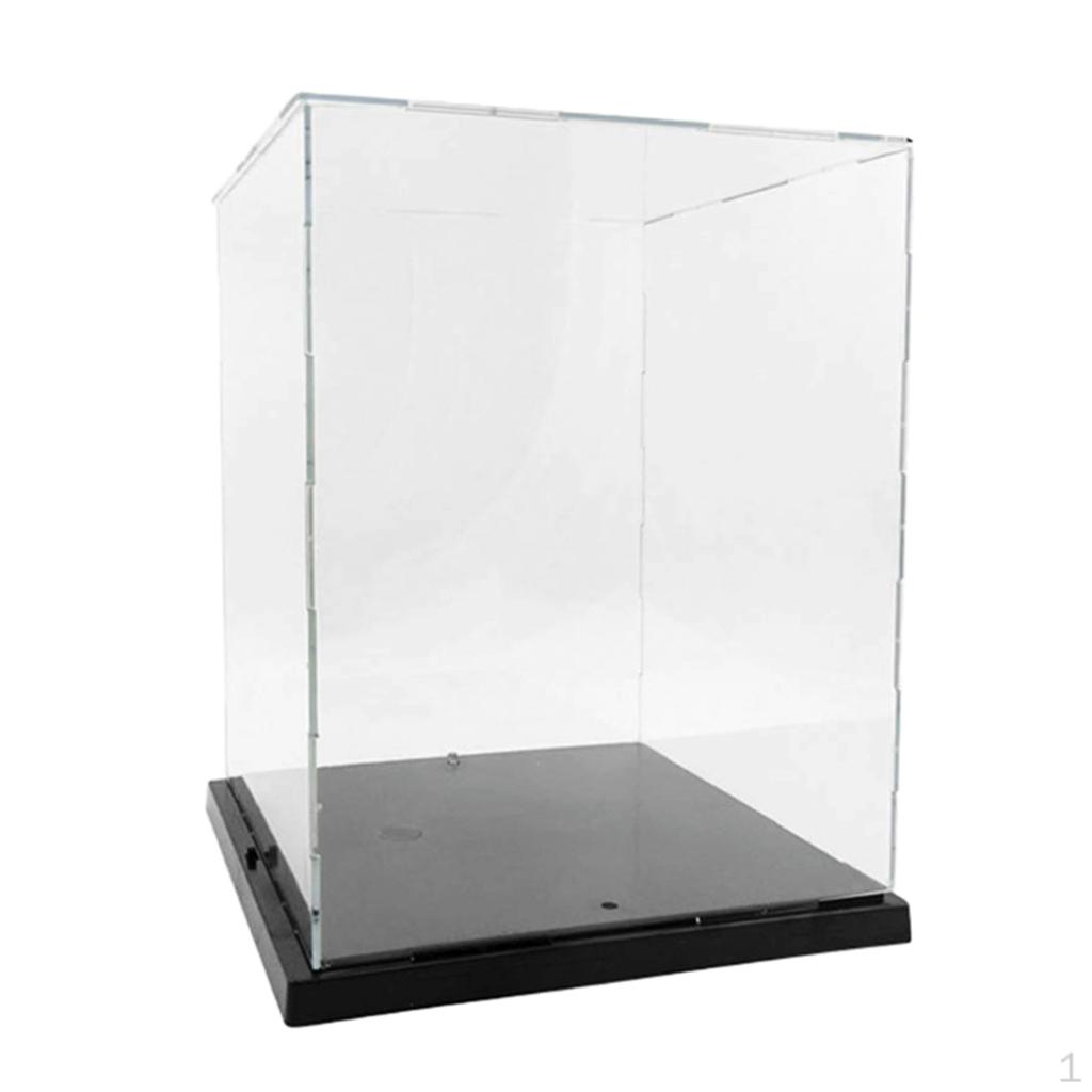 Model Display Acrylic Dustproof Action Figure Box Organizer Showcase DIY Countertop