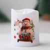 6pcs Christmas Tree Wind Lantern Santa Claus Snowman Merry Christmas Decor  Party Favors
