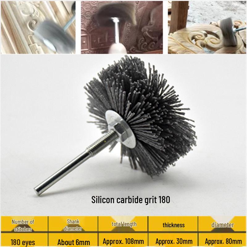 Nylon Abrasive Polishing Wheel for Wood and Furniture Carving