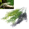 3pcs Artificial Reptile Plants Reptiles Terrarium Leaves for Lizards Geckos Snake Tortoise