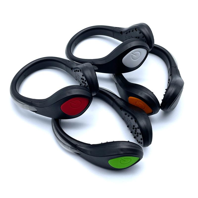New Running Sports Luminous Shoe Clip Light Mini Outdoor Night Running Cycling Warning Light Street Dance U Flash Shoe Clip