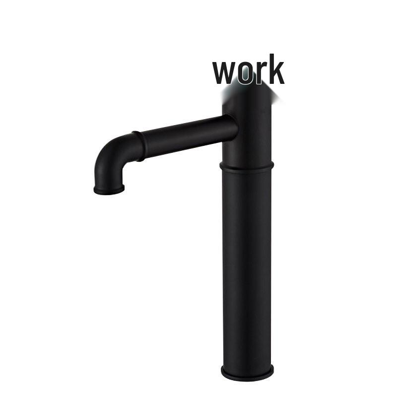 

Brass Single Handle Countertop Basin Faucet