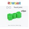 Wooden Train Track Accessories All Kinds Universal Connectors Adapters Clips fit for Brand Wooden Tracks Railway Toys for Kids