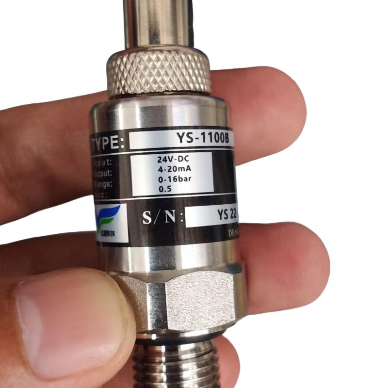 1Pcs Transducer For Water Pump Hydraulic Air Oil Liquid 24V Industrial Pressure Transmitter 4-20Ma G1/4 Pt-506 Pressure Sensor