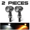 4 Pcs Motorcycle Dirt Bike Scooter LED Turn Signal Brake Light DRL Flashing Lamp