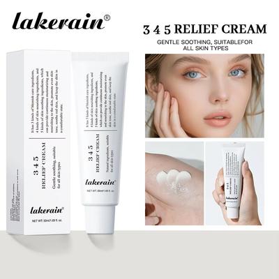 345 Relief Cream Comprehensive Solution To Skin Problems Anti-sugar and Antioxidant Brightening Skin Improving Acne Marks Moistu