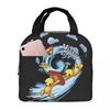 Wobbly Life Gaming Funny Games Insulated Lunch Bag for Women Children Portable Food Boxes Thermal Lunch Box Tote