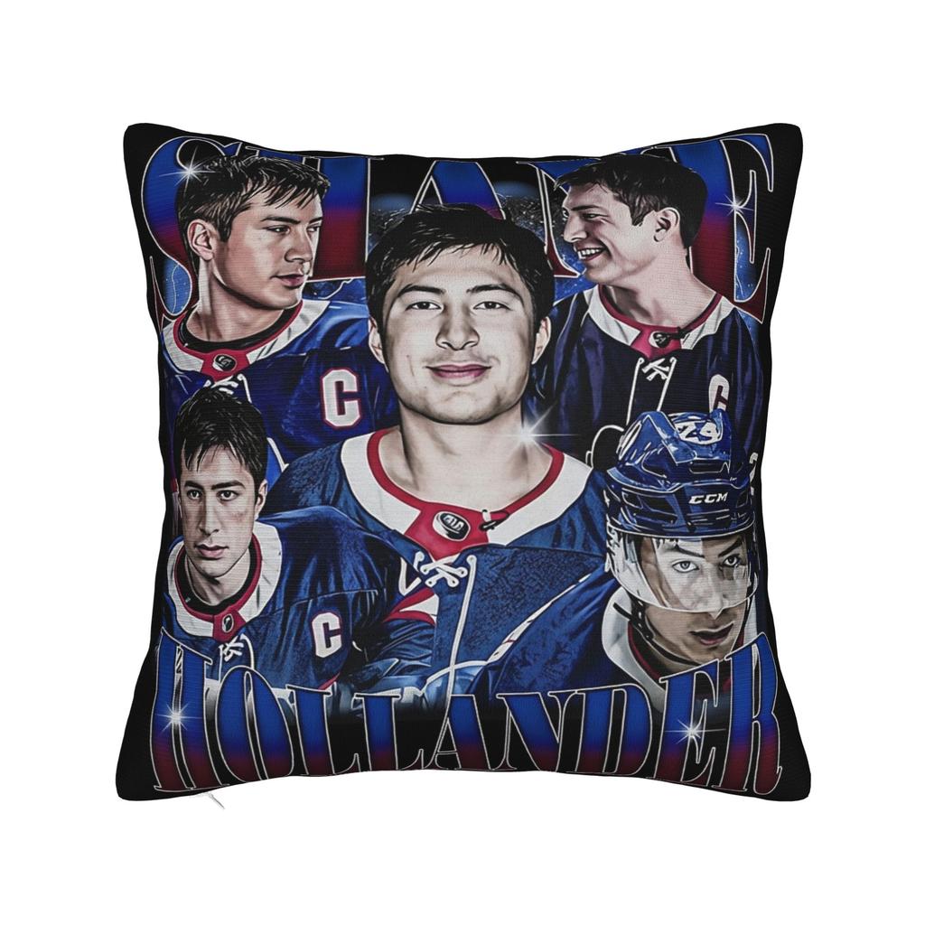 Heated Rivalry Humorous Pillowcase Product Printed Cushion Cover Decoration Hollander and Ilya Rozanov Throw Pillow Case