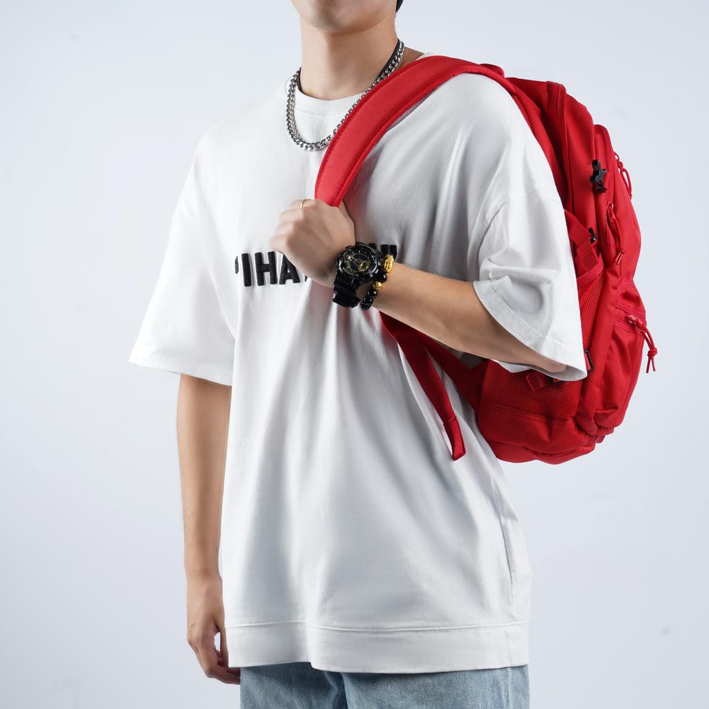 New Converse Mochila Straight Edge Backpack Red 10021138-610