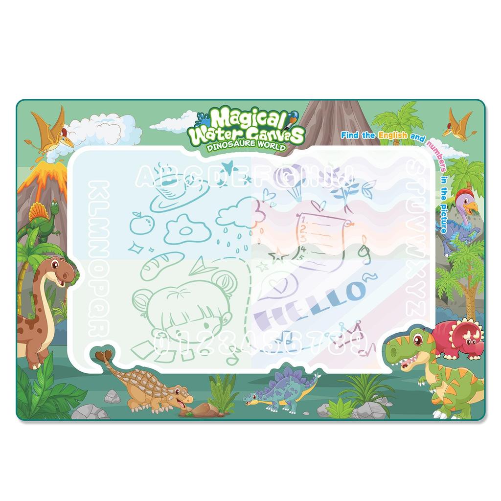 Magic Water Canvas: Children's Educational Drawing & Doodle Mat Easel