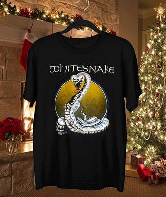 Maglietta da concerto vintage del tour rock della band Whitesnake del 1987, taglia S-4XL