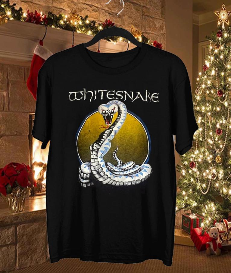 Vintage 1987 Whitesnake Band Rock Tour Concert T-shirt, Size S-4XL