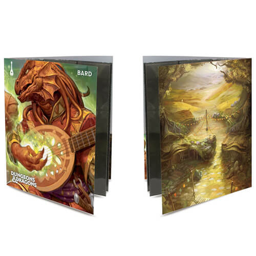 D&D Class Folio with Stickers (Bard)