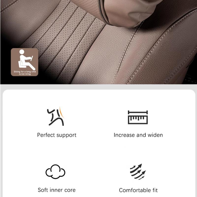 Car Seat Headrest Restraint Auto Safety Head Neck Rest Relax PillowFor VW Atlas Teramont Atlas Teramont T-Roc TRoc  Jetta MK3